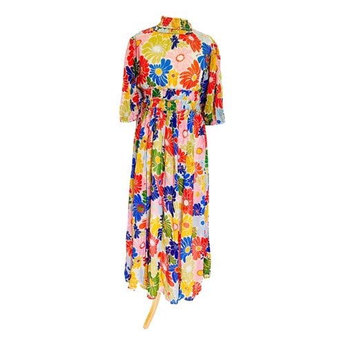 Pre-owned Farm Rio Mid-length Dress In Multicolour