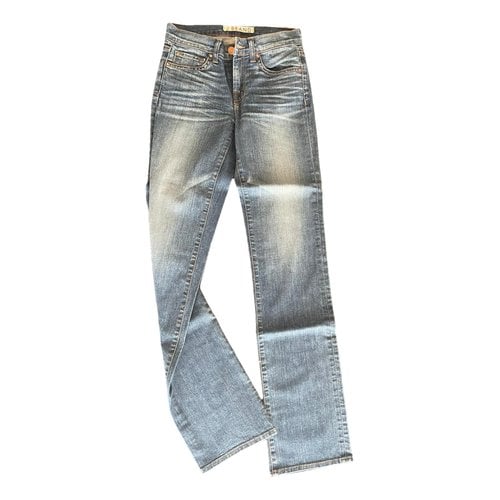 Pre-owned J Brand Straight Jeans In Other