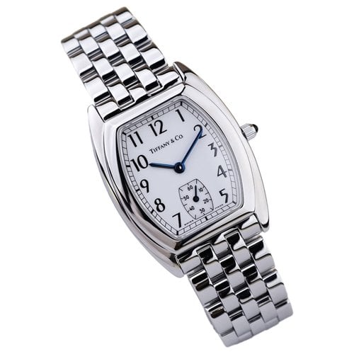 Pre-owned Tiffany & Co Silver Gilt Watch