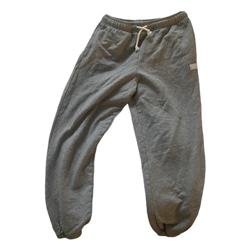 Pre-owned Acne Studios Trousers In Grey