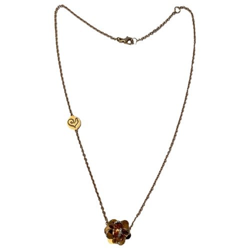 Pre-owned Chantecler Pink Gold Necklace In Multicolour