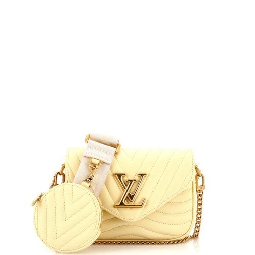 Pre-owned Louis Vuitton Leather Crossbody Bag In Yellow
