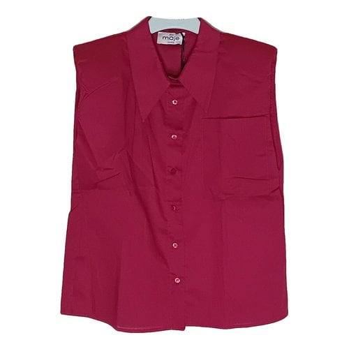 Pre-owned Maje Shirt In Burgundy