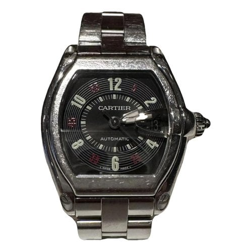 Pre-owned Cartier Roadster Watch In Grey