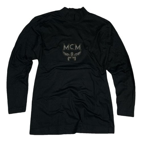 Pre-owned Mcm Blouse In Black