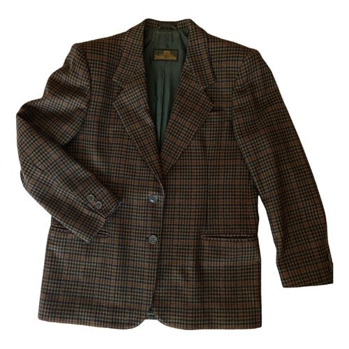 Pre-owned Herno Wool Blazer In Green