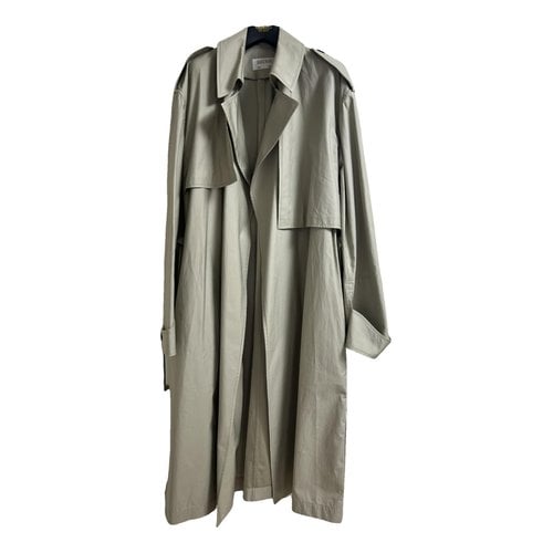 Pre-owned Gauchère Trench Coat In Beige