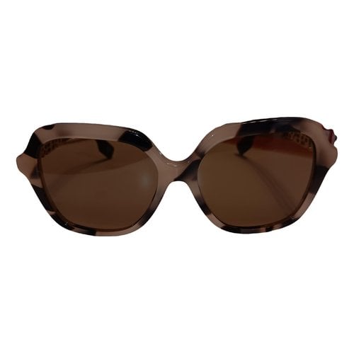 Pre-owned Burberry Oversized Sunglasses In Other