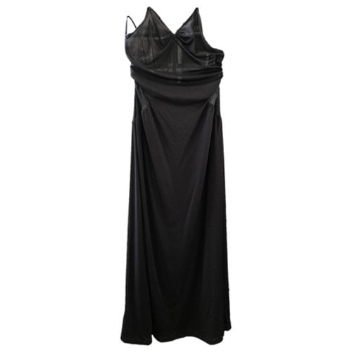Pre-owned Fiorucci Maxi Dress In Black