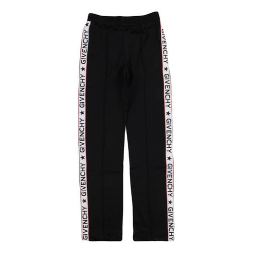 Pre-owned Givenchy Trousers In Black