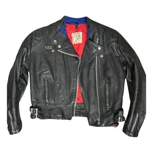Pre-owned Lewis Leathers Leather Jacket In Black
