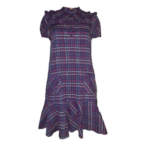 Pre-owned Marc By Marc Jacobs Mini Dress In Multicolour
