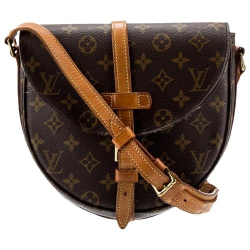 Pre-owned Louis Vuitton Neverfull Leather Crossbody Bag In Brown