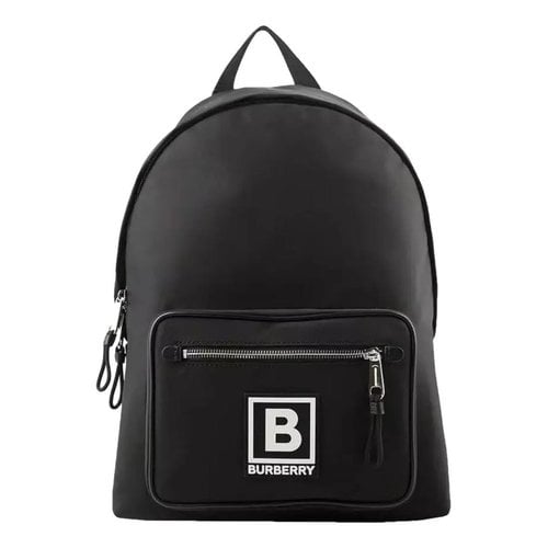 Pre-owned Burberry Backpack In Black