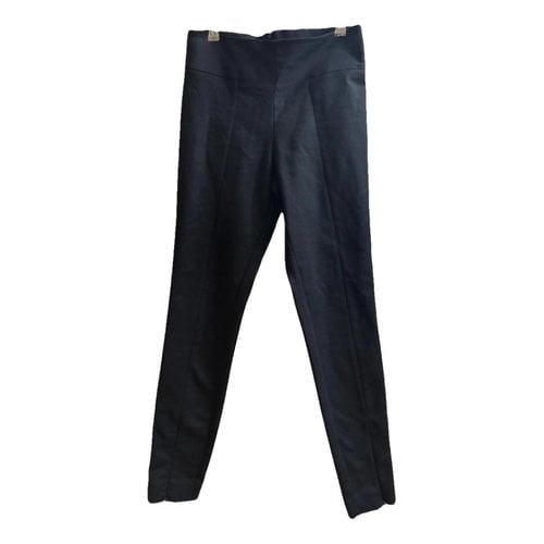 Pre-owned By Malene Birger Chino Pants In Black