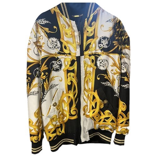 Pre-owned Versace Silk Jacket In Multicolour