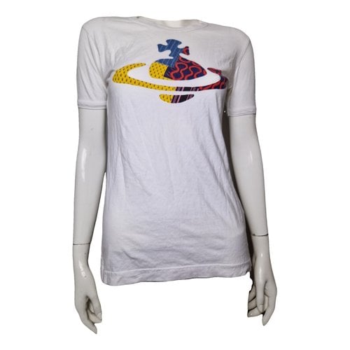 Pre-owned Vivienne Westwood Anglomania T-shirt In White