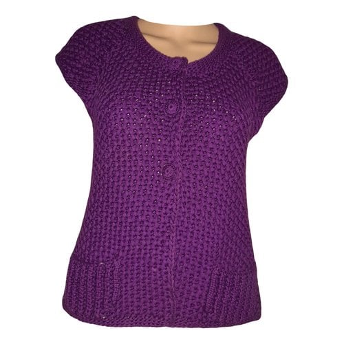 Pre-owned Gerard Darel Wool Knitwear In Purple