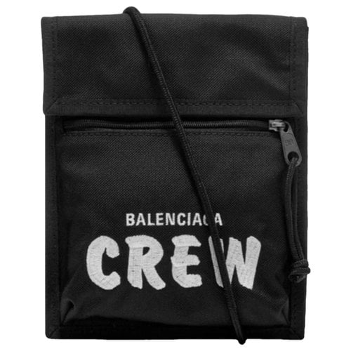 Pre-owned Balenciaga Leather Bag In Black