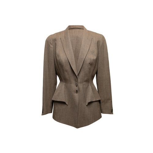Pre-owned Mugler Wool Jacket In Other