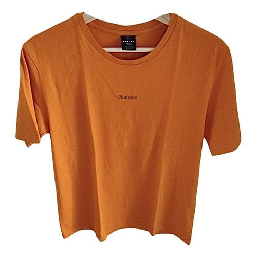 Pre-owned Oakley T-shirt In Orange