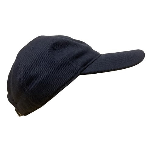 Pre-owned White Mountaineering Hat In Navy