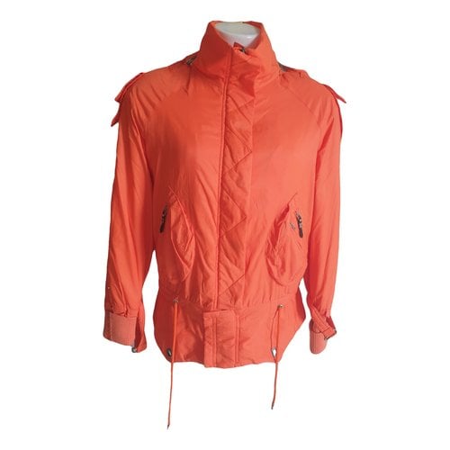 Pre-owned Costume National Puffer In Orange