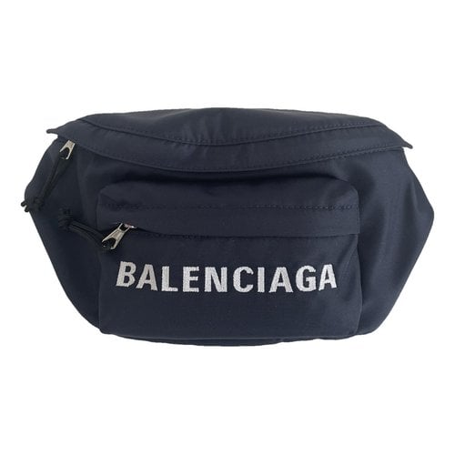 Pre-owned Balenciaga Bag In Navy