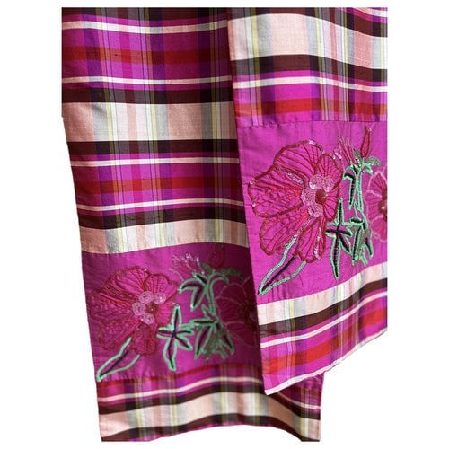 Pre-owned Kenzo Silk Scarf In Other