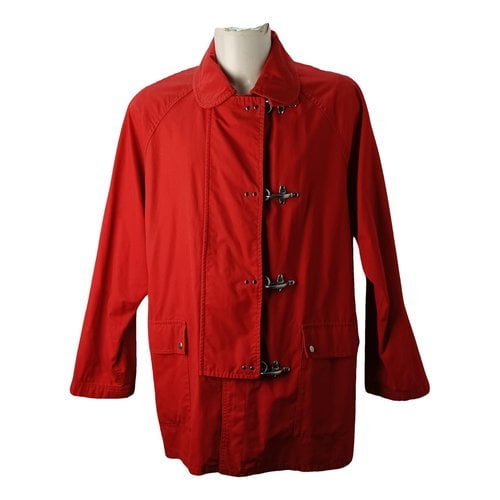 Pre-owned Fay Jacket In Red