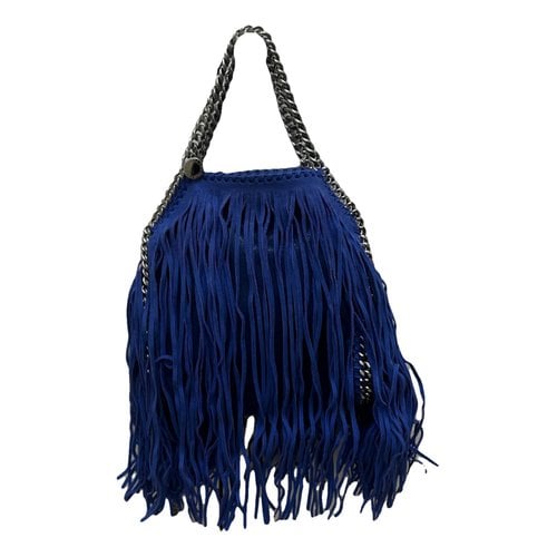 Pre-owned Stella Mccartney Falabella Cloth Handbag In Blue