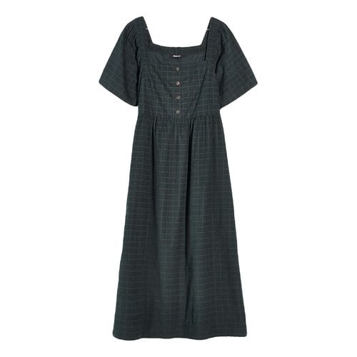 Pre-owned Madewell Mid-length Dress In Green