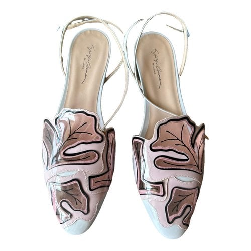 Pre-owned Giorgio Armani Patent Leather Flats In Other