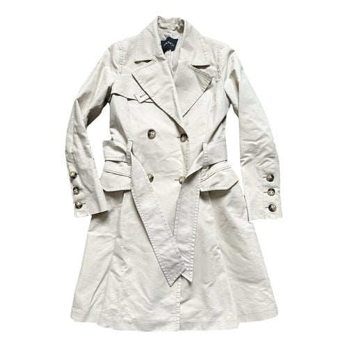 Pre-owned Max & Co Trench Coat In Beige