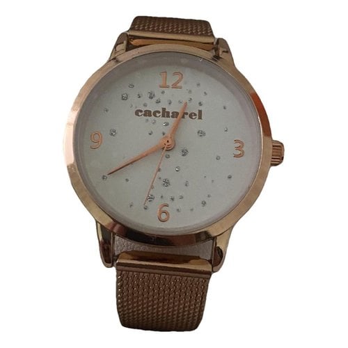 Pre-owned Cacharel Watch In Gold
