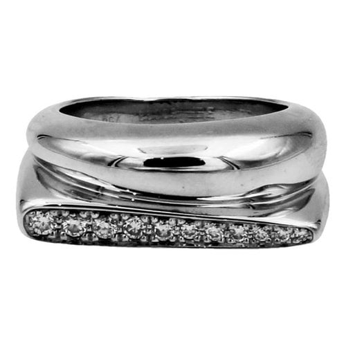 Pre-owned Fred Success White Gold Ring In Silver