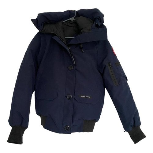Pre-owned Canada Goose Chilliwack Jacket In Navy