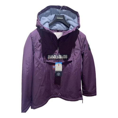Pre-owned Napapijri Jacket In Purple