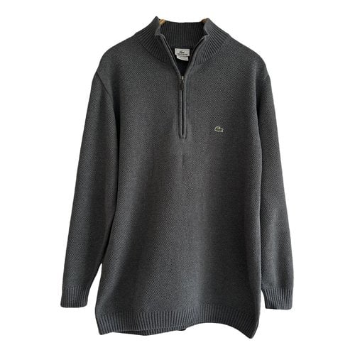 Pre-owned Lacoste Pull In Grey