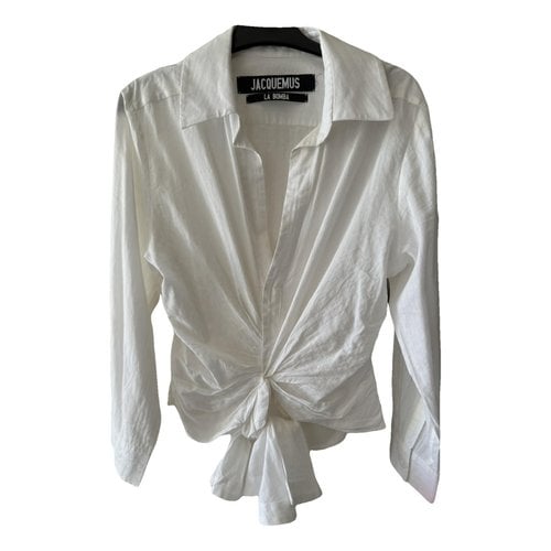 Pre-owned Jacquemus La Bomba Shirt In White