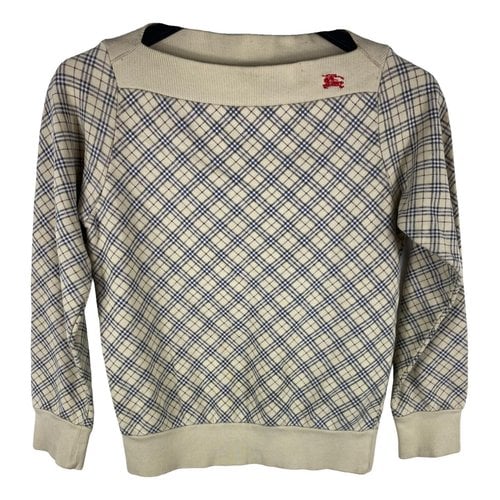 Pre-owned Burberry Sweatshirt In Multicolour