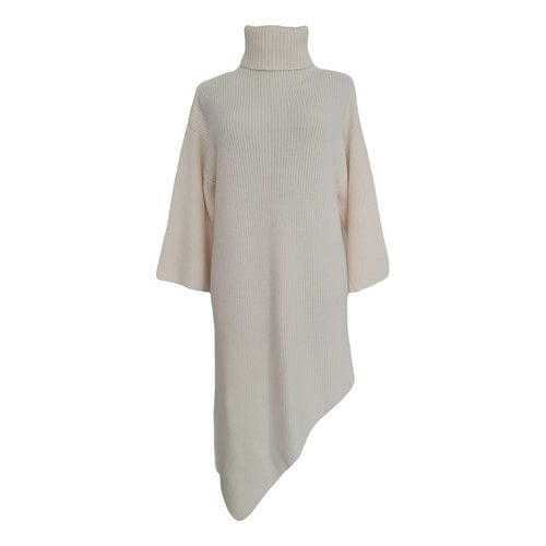Pre-owned Elisabetta Franchi Wool Mid-length Dress In Other