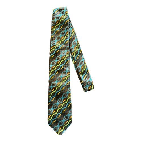 Pre-owned Etro Silk Tie In Multicolour