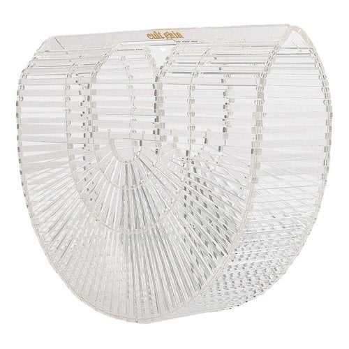Pre-owned Cult Gaia Acrylic Ark Clutch Bag In Other