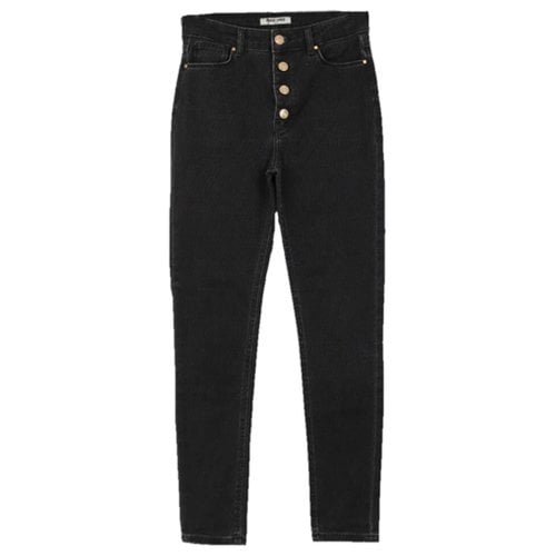 Pre-owned Max & Moi Slim Jeans In Black