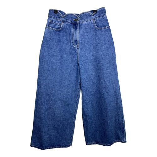Pre-owned Valentino Jeans In Blue