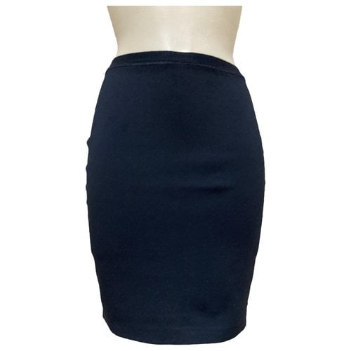 Pre-owned Jean Paul Gaultier Mid-length Skirt In Blue