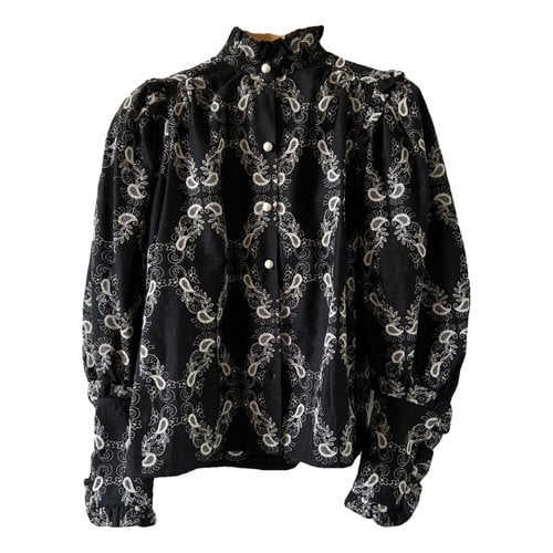 Pre-owned Anna Mason Blouse In Black