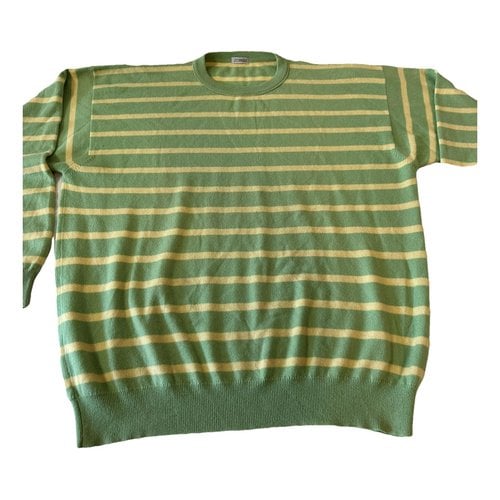 Pre-owned Malo Cashmere Pull In Green