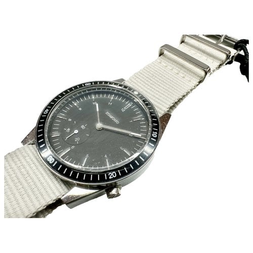 Pre-owned Komono Watch In Silver